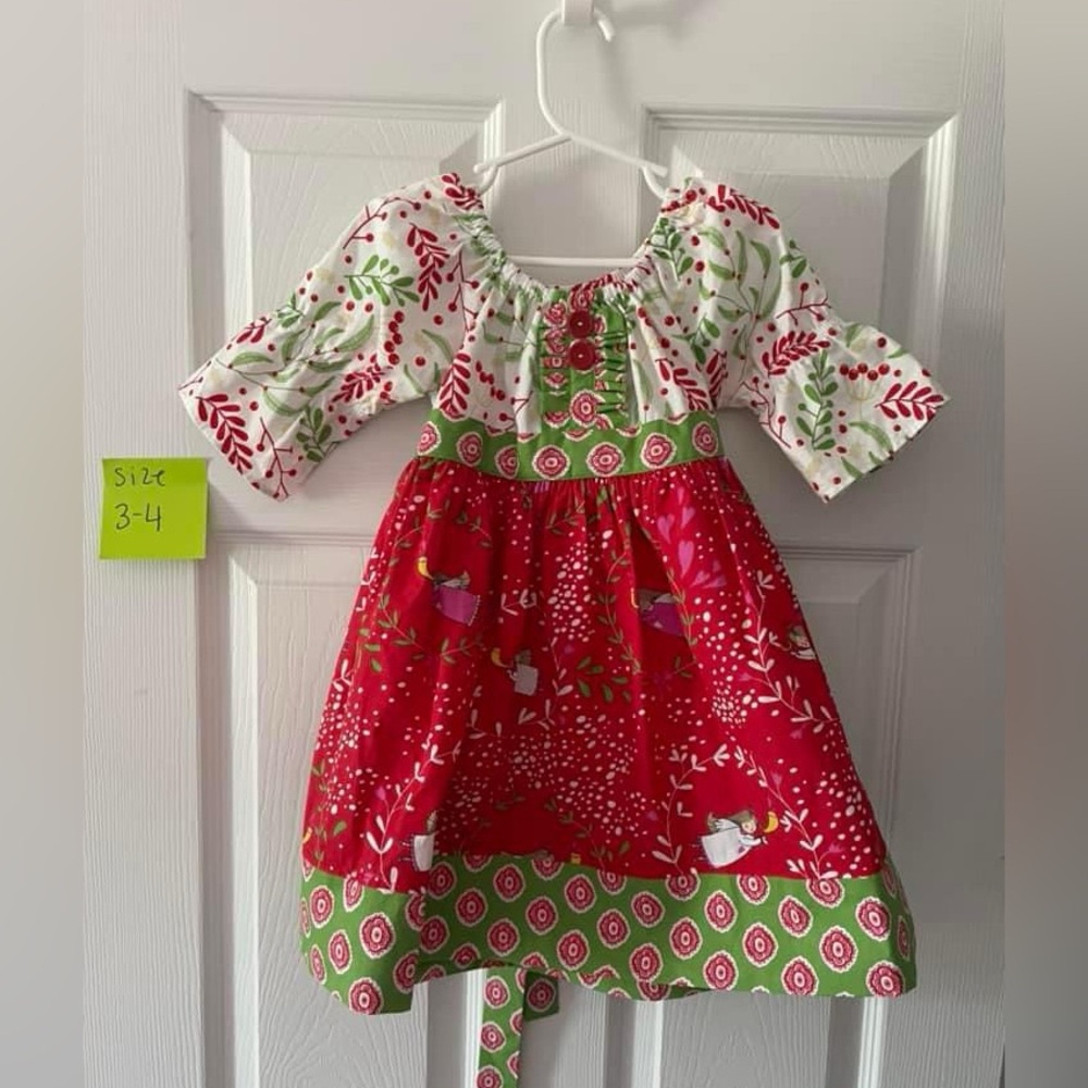 Eleanor Rose Clothing Christmas Angel Dress Size 3-4